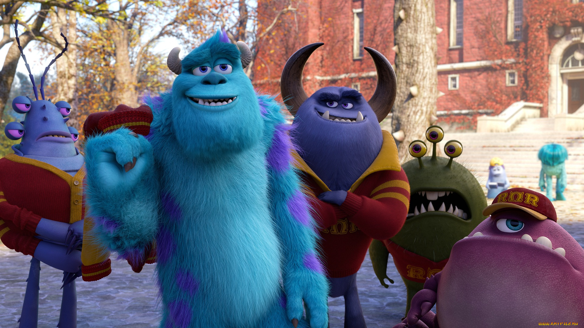 , monsters, university, 